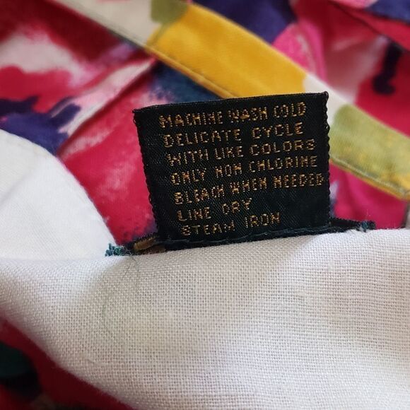 Robinson’s Floral Multiple Crisscross Back Summer Dress LARGE - Picture 16 of 16